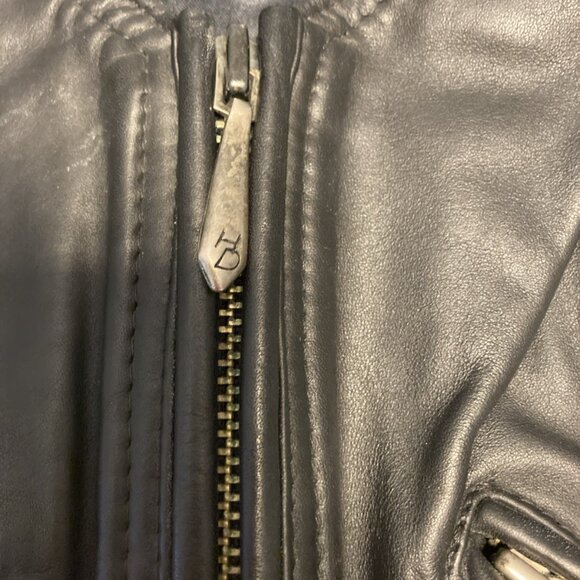 HARLEY-DAVIDSON Women’s Leather Motorcycle Vest w/ Lace-up Sides Size S - Picture 3 of 12